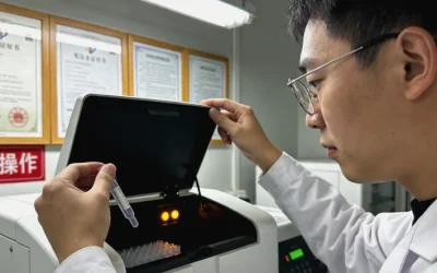 医生与患者家属沟通病情示意图