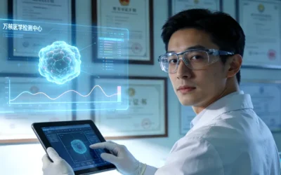 一位患者同时拿着靶向药盒和中药袋，面露困惑