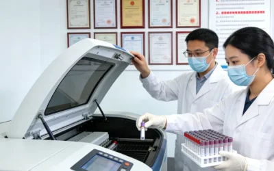 基因检测报告特写，箭头指向“PIK3CA突变”字样