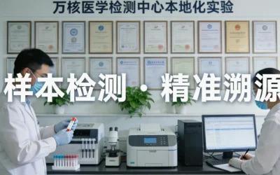 病理科医生在显微镜下评估切片质量