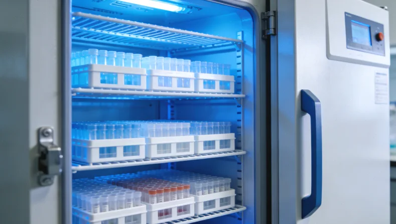 形象比喻图：IHC像在数细胞表面的“天线”，FISH像在细胞核内“数基因”