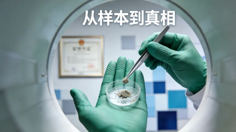 病理科医生在显微镜下评估HER2免疫组化染色切片