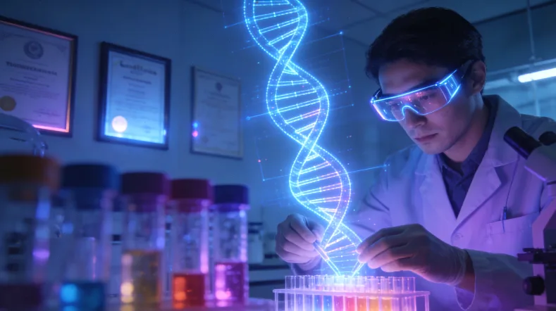 一张简化的住院费用清单与门诊收据对比图