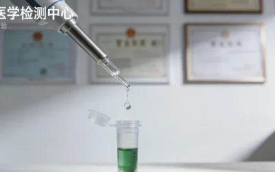 传统IHC检测显示的乳腺癌组织切片