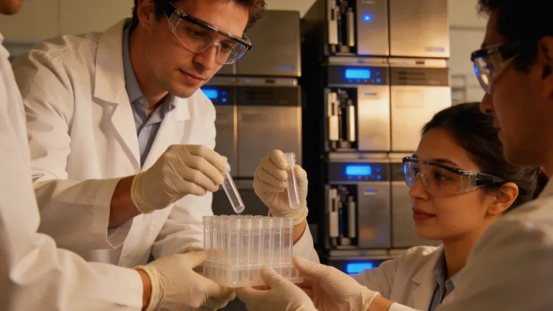 亚洲与欧美女性基因图谱对比示意图