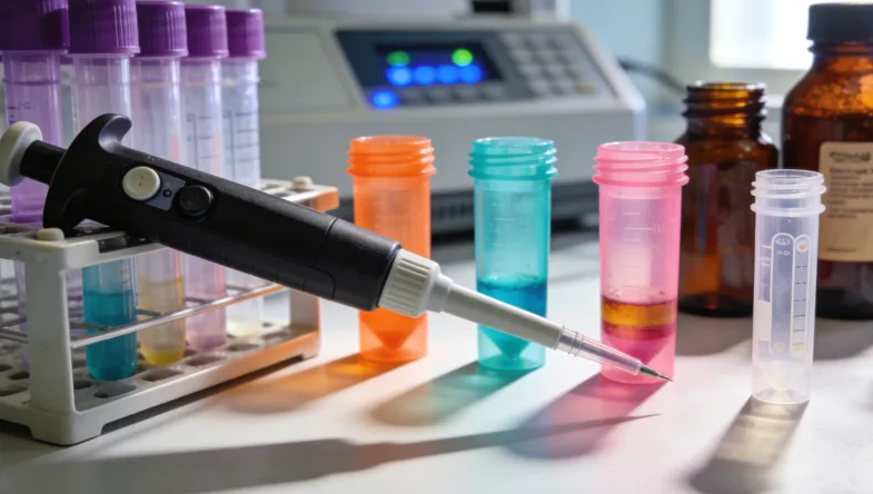 女性与医生讨论家族病史树状图