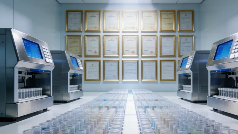 靶向药物像钥匙匹配特定锁（蛋白结构）的卡通图