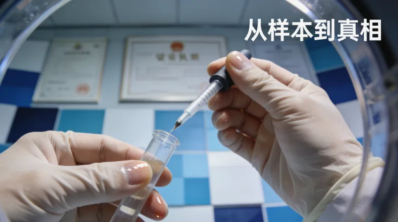 显微镜下肿瘤细胞与正常细胞混合视图