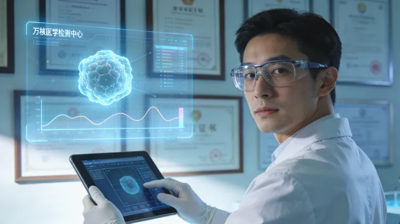 一张流程图:展示从基因变异到证据收集,再到评定等级的过程