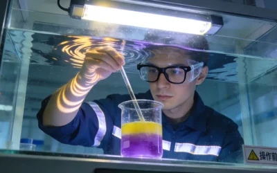 医生正在为患者进行胸腔穿刺抽液