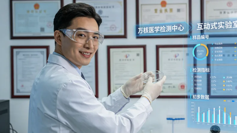 FISH检测显示ALK基因断裂