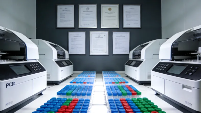 IHC、FISH、NGS三种检测方法对比示意图