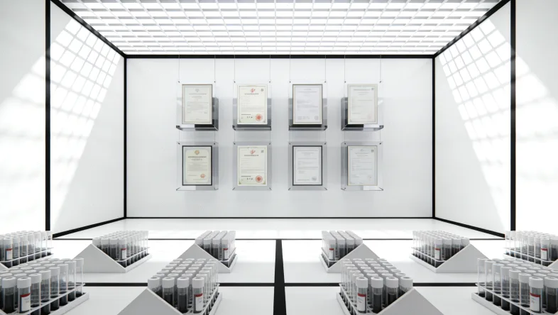 实验室技术人员正在进行基因测序操作