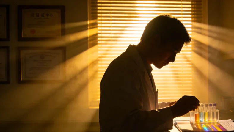 胸部CT影像报告单特写