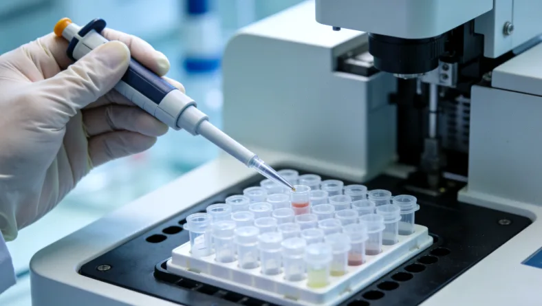 医生向患者解释MSI检测报告