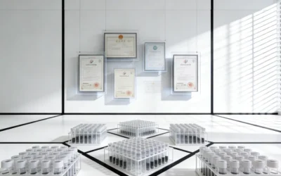 DNA双螺旋结构示意图，高亮标出微卫星重复序列区域