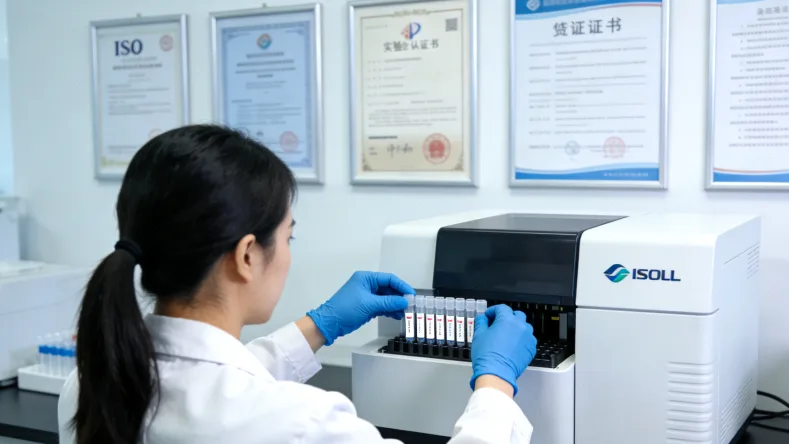 医生与患者讨论肠癌治疗方案的场景