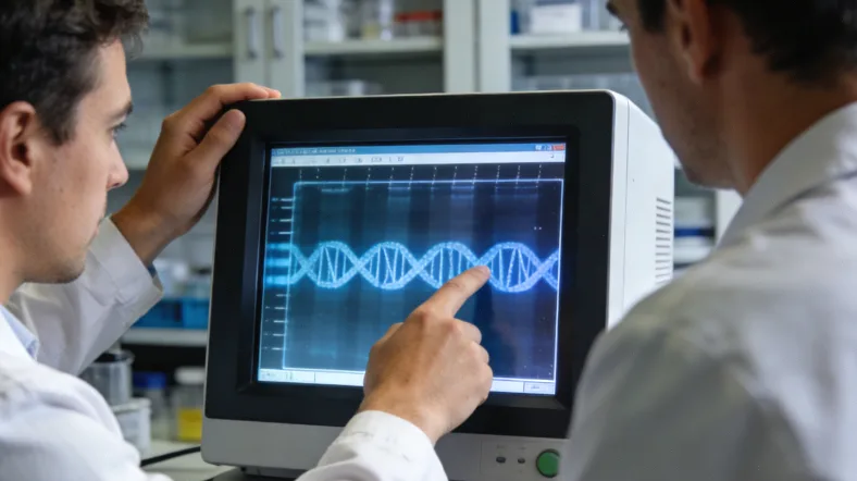 MSI检测报告示例局部图