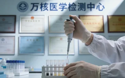 PD-L1检测示意图：肿瘤细胞表面的PD-L1蛋白与T细胞上的PD-1结合