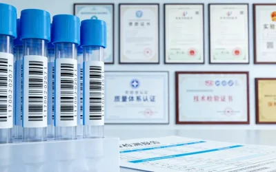 显微镜下PD-L1免疫组化染色对比图