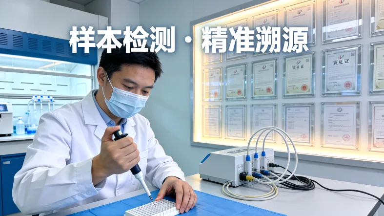 显微镜下PD-L1阳性与阴性细胞对比