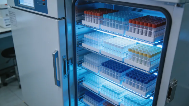 富含肿瘤浸润淋巴细胞与“免疫荒漠”的病理切片对比图