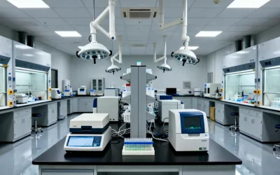 医生与患者共同查看PD-L1检测报告