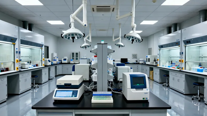 医生与患者共同查看PD-L1检测报告